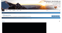Desktop Screenshot of herzpraxis-solothurn.ch